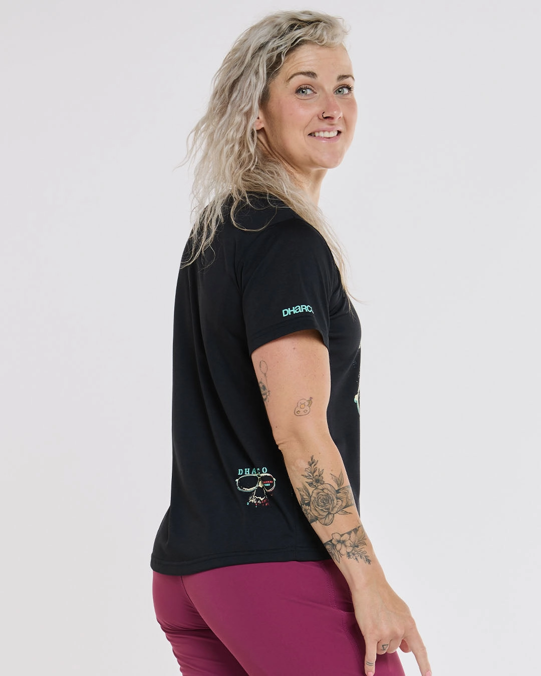 Roomy Comfort Womens Short Sleeve Tech Tee | Eddie