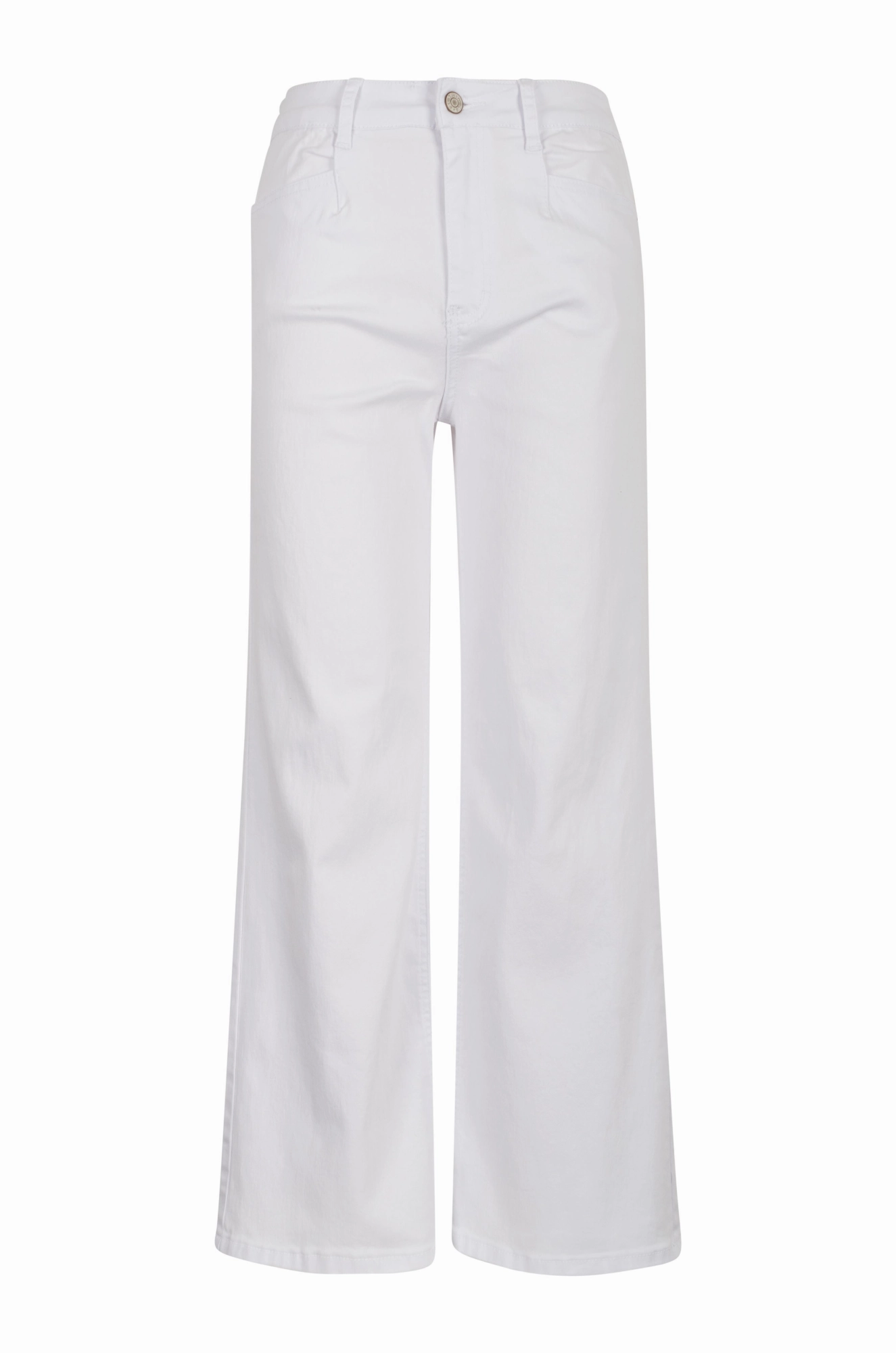 Wear Anytime Trendy Wear Wide leg Coloured Denim Short Jeans | WHITE | 6908AR