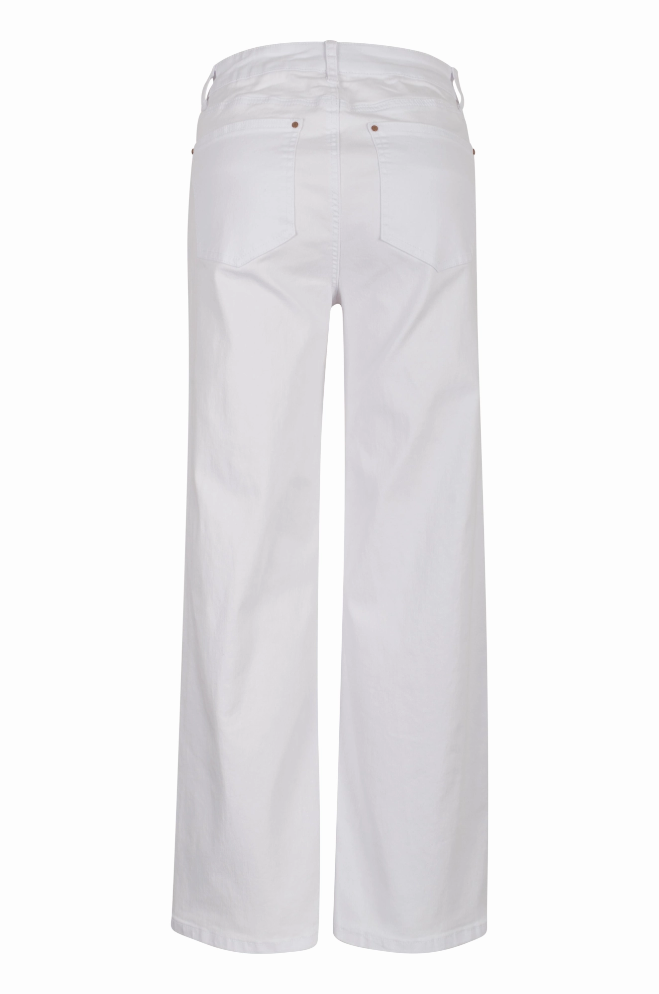 Streetwear Fan Earthy High Quality Wide leg Coloured Denim Short Jeans | WHITE | 6908AR