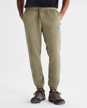 Men's Kathmandu Heritage Logo Slouchy Joggers - Beech Tailored Silhouette