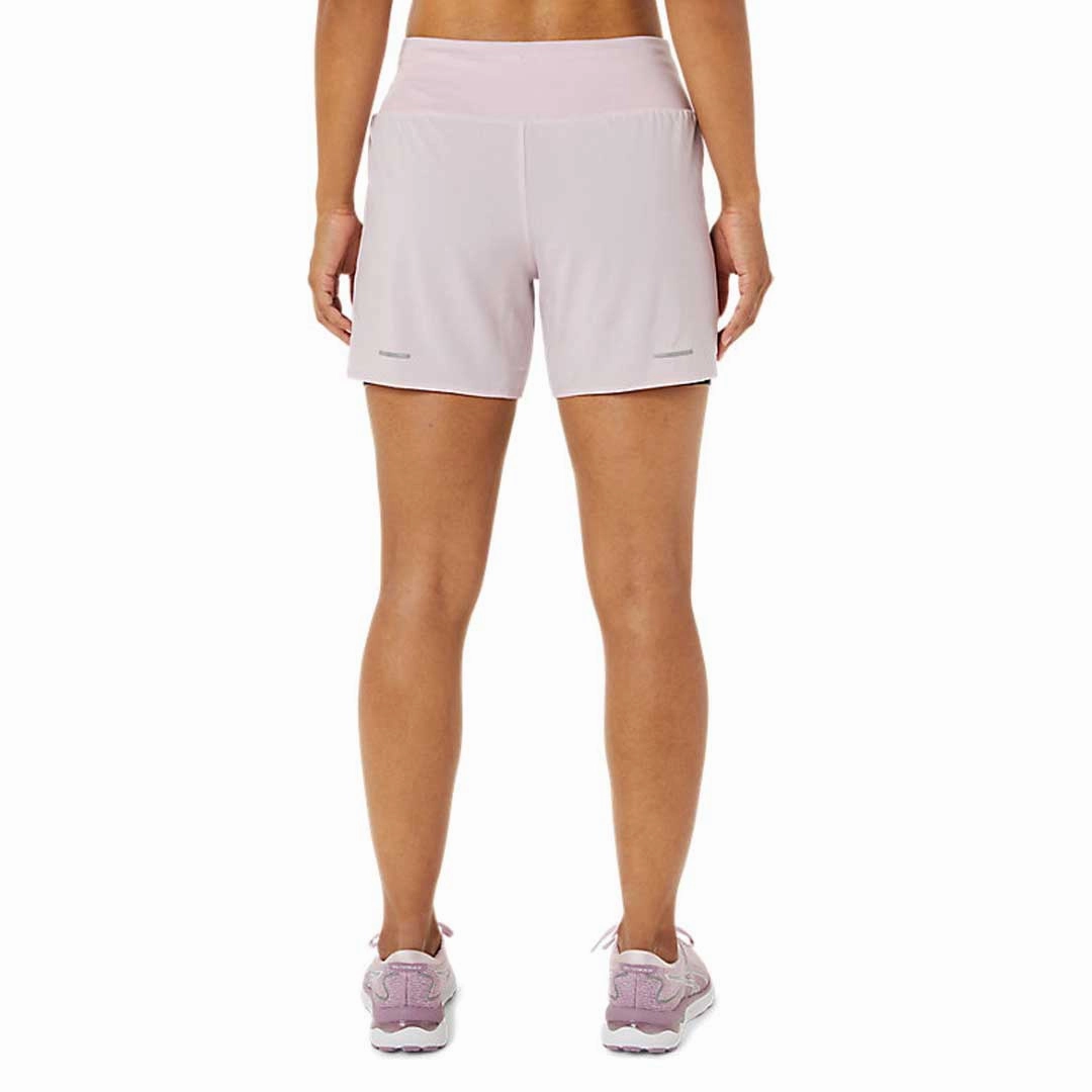 Elastic Fit Asics - Women's Road 2-N-1 Shorts (2012A771 713)