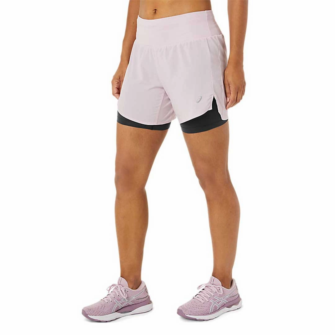 Quick Flex Asics - Women's Road 2-N-1 Shorts (2012A771 713)