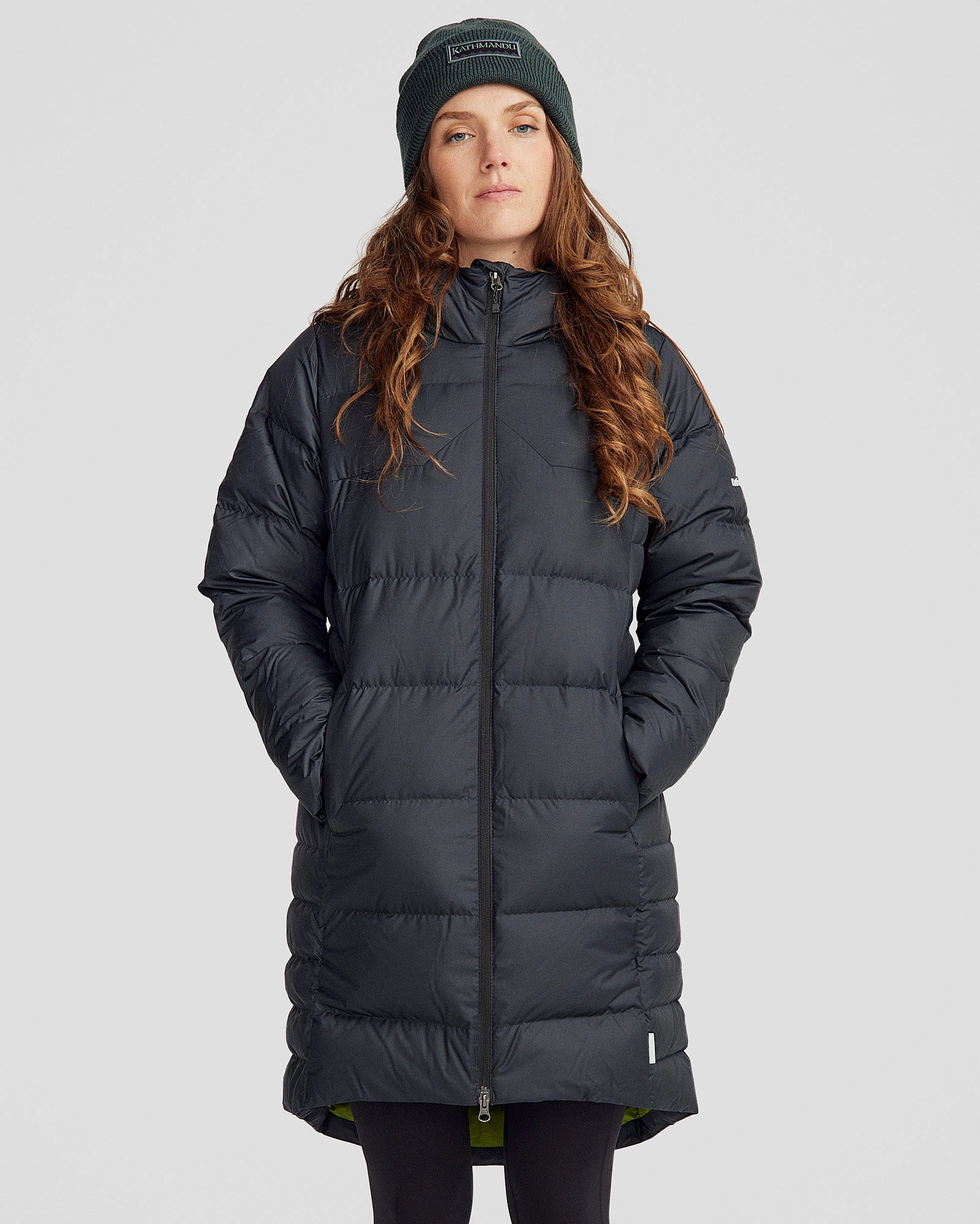 NoiseFreeFabric DurableOuterShell Women's Epiq Down Parka Jacket - Black