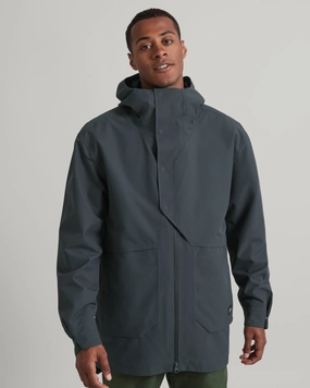 Fade Resistant Exterior City Ready Style Amphi 2L Men's 3in1 Parka - Graphite