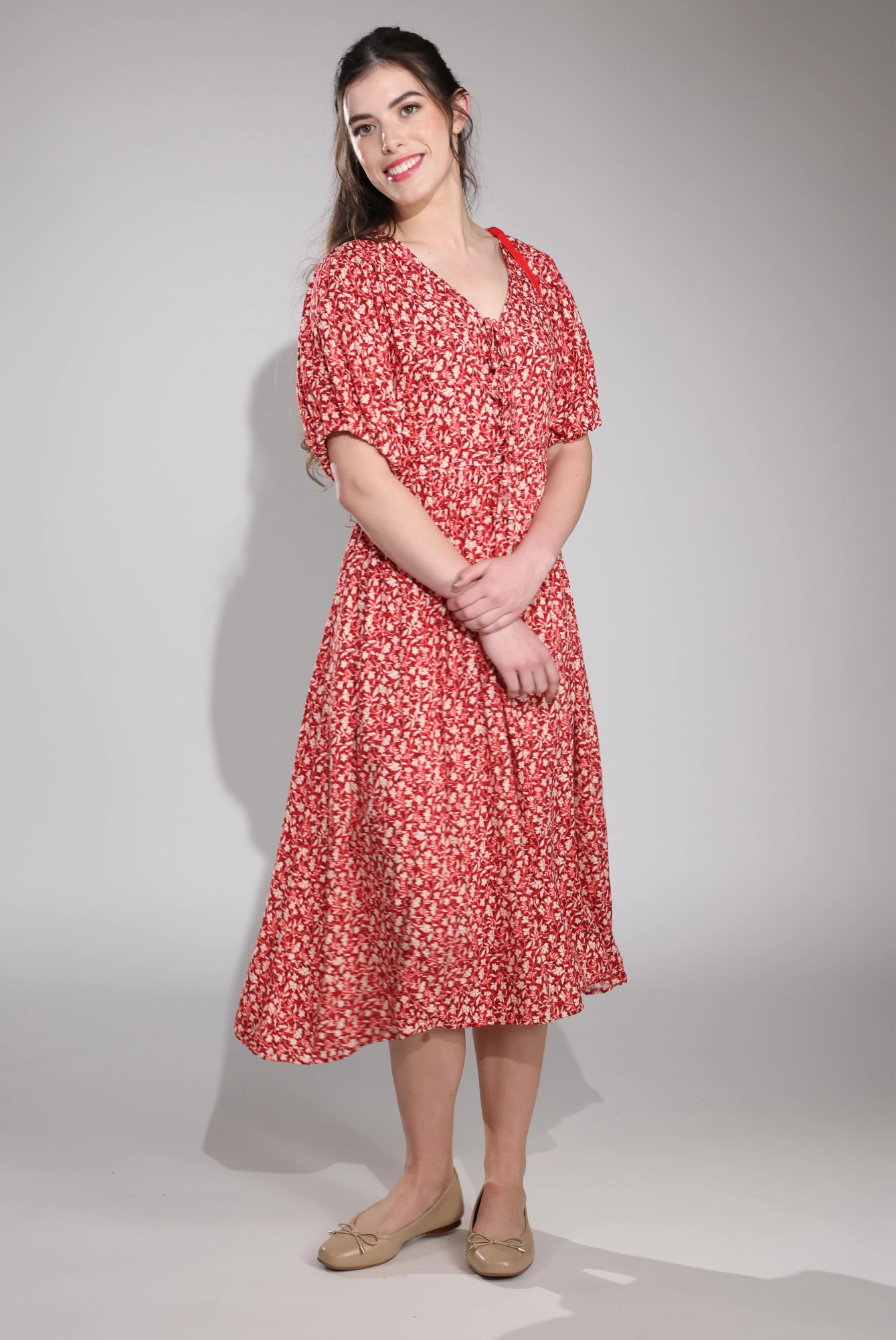 Smooth Feel Weekend Chic Dress | RED DITSY | 7321C1