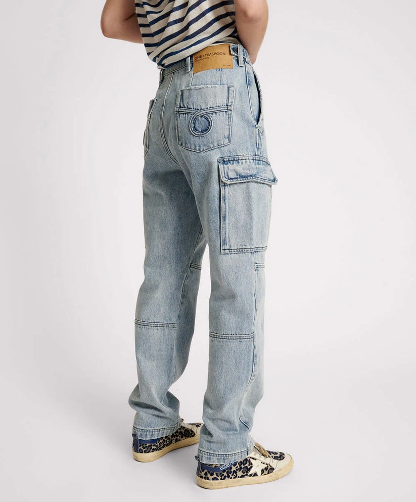 One Teaspoon Salty Dog Cargo Motion Jean Breathable Design Fit and Comfort