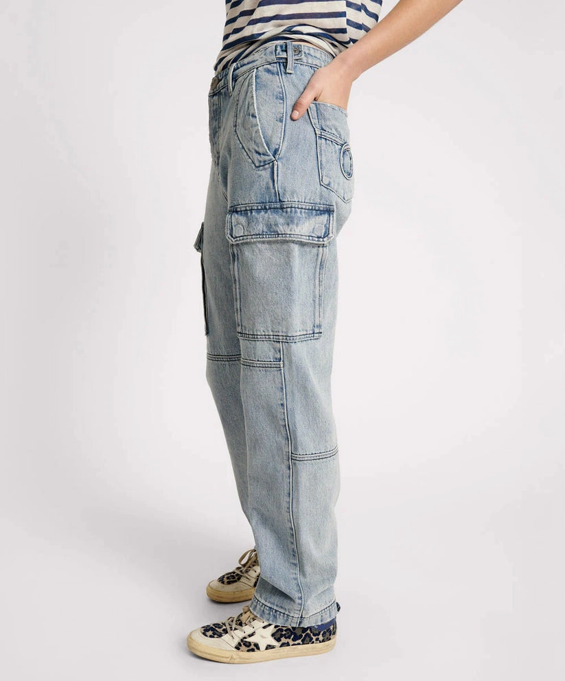 One Teaspoon Salty Dog Cargo Motion Jean Hiking Trail Ultra Light Relaxed Comfort Wear