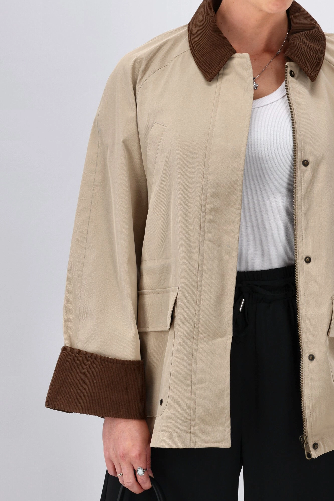 Vegan Safe ONLY Eja Orchid Spring Life Jacket Humus