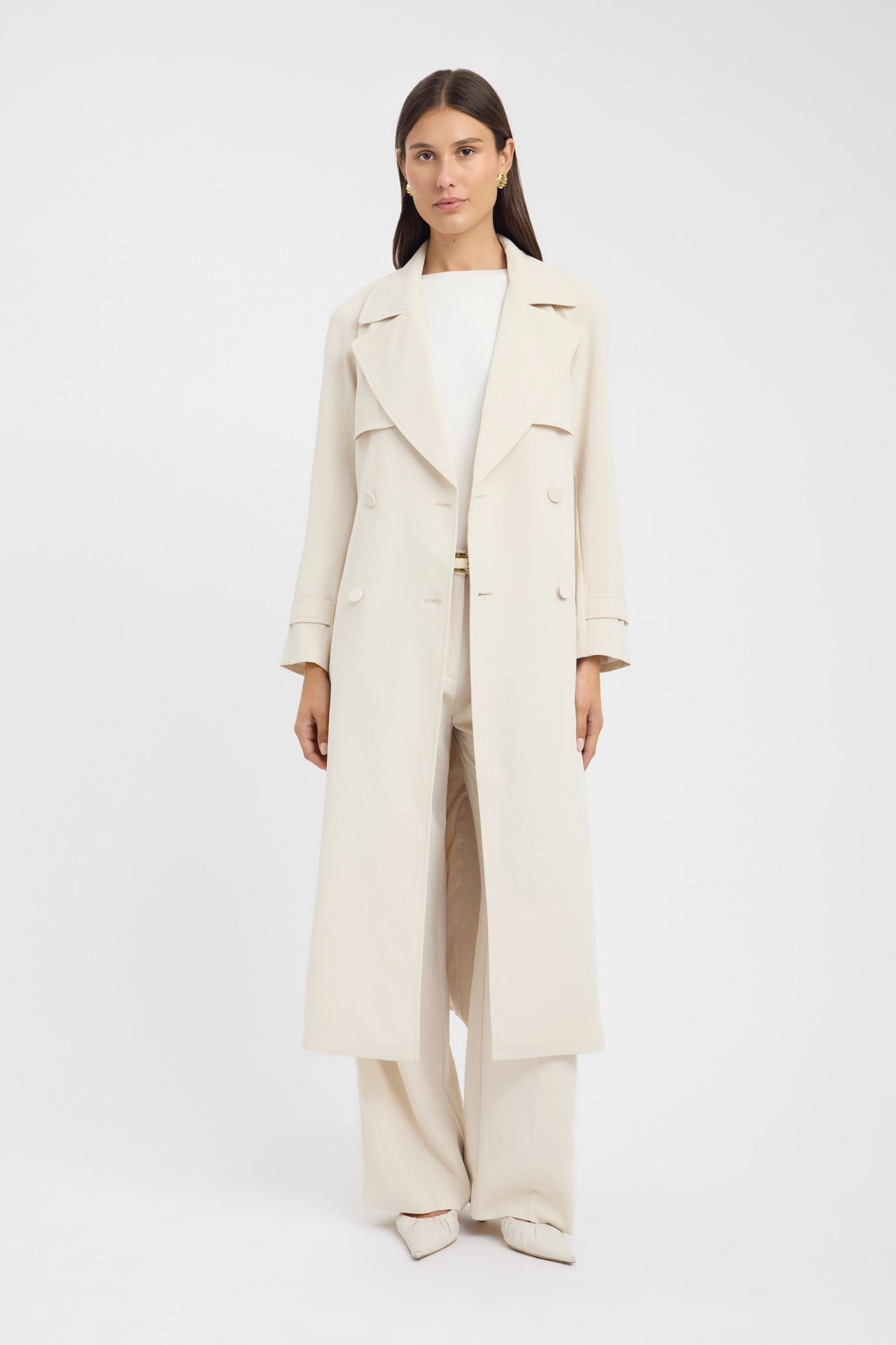 Casual Staple Opal Trench
