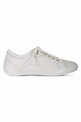 Orthotic friendly Leather Sneaker | WHITE | CARRICK AB All-Weather Wear Comfort seekers
