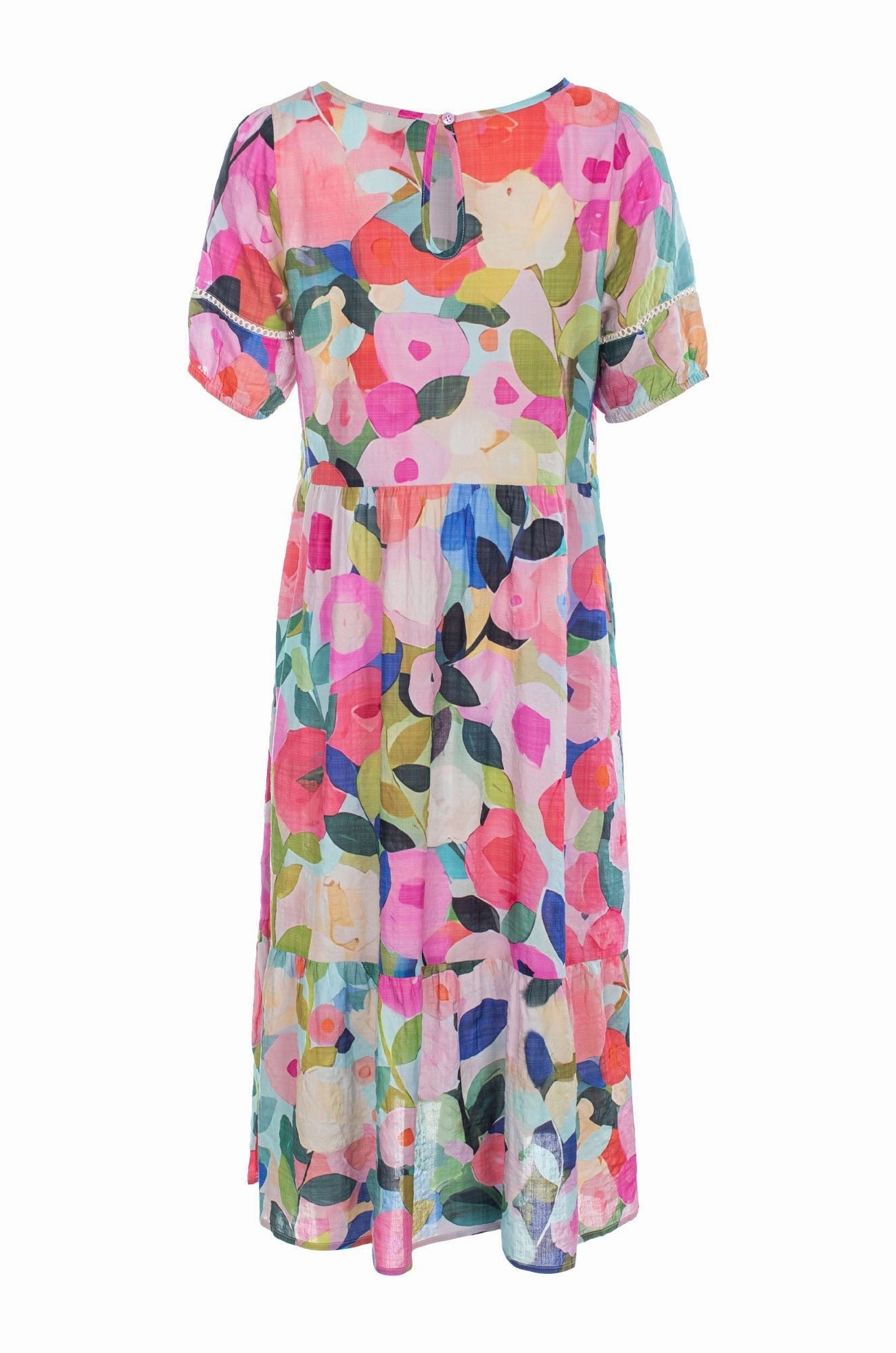Relax Mode Family Joy Dress | MULTI GARDEN | 6532C1