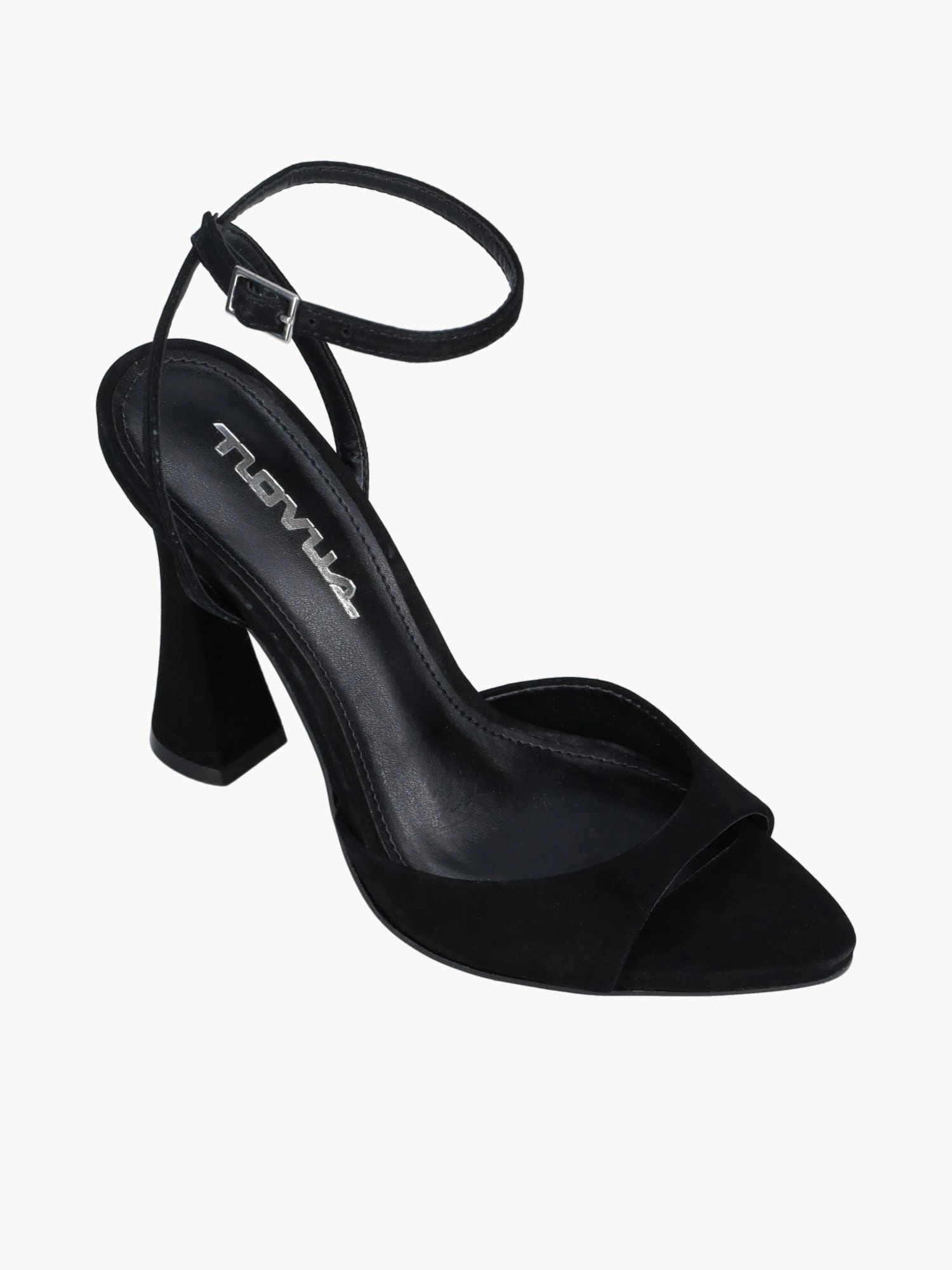 Caren Black Nbk Minimal Mood Strap closure