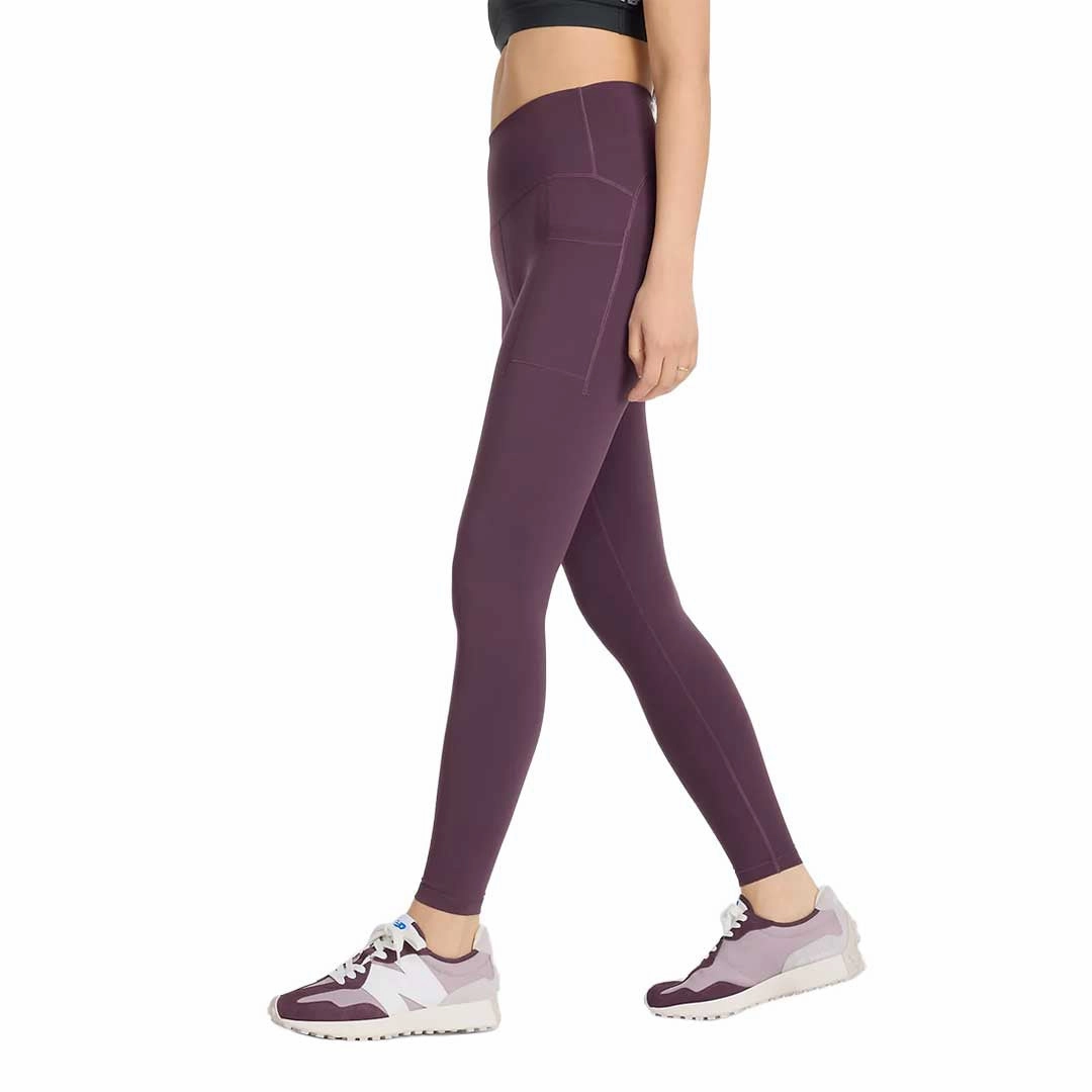 New Balance - Women's Sleek Pocket High Rise Leggings (WP41275 PLN) Feminine Fit Customizable length