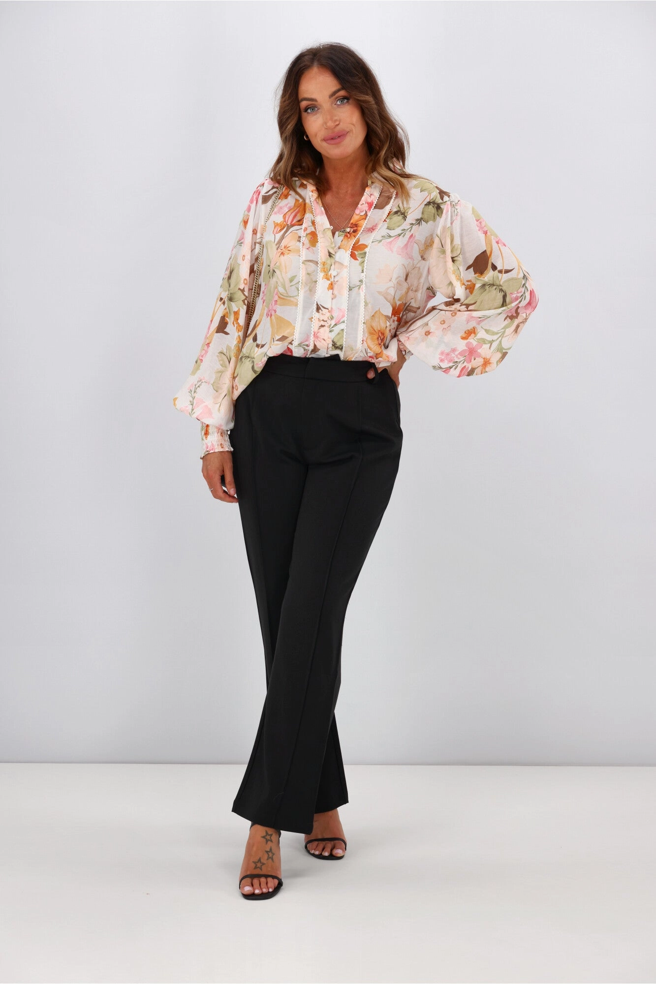 Jorge Bianca Pant Black Lightweight Design Budget Friendly Fade Resistant