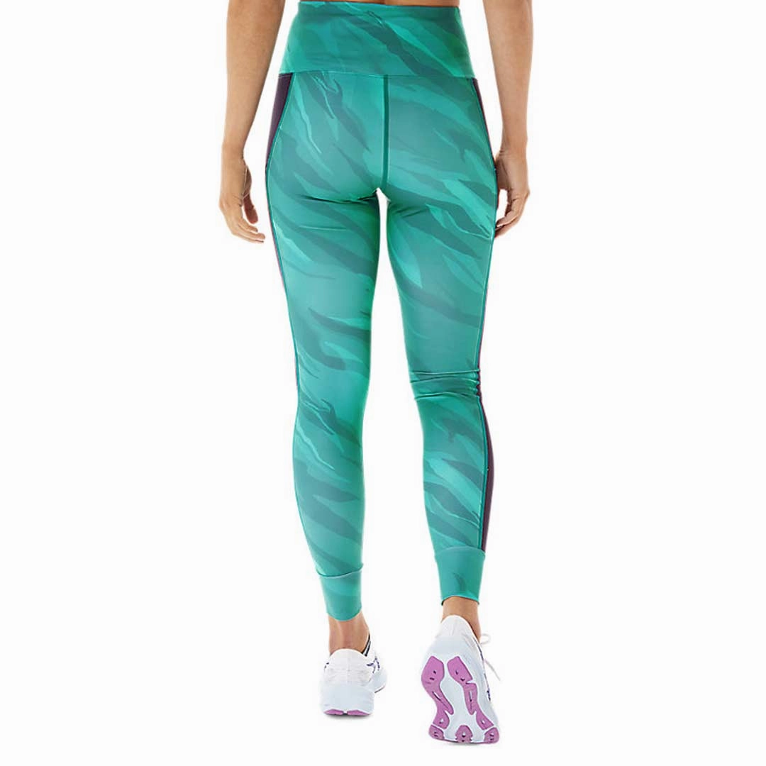 ReflectiveTrim Comfortable Cut Asics - Women's Training Graphic Tights (2032C423 300)