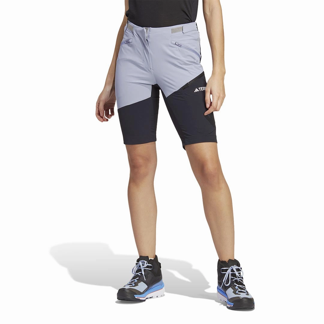 adidas - Women's Terrex Xperior Shorts (HN2964) Stable Shape HighRiseWaistband