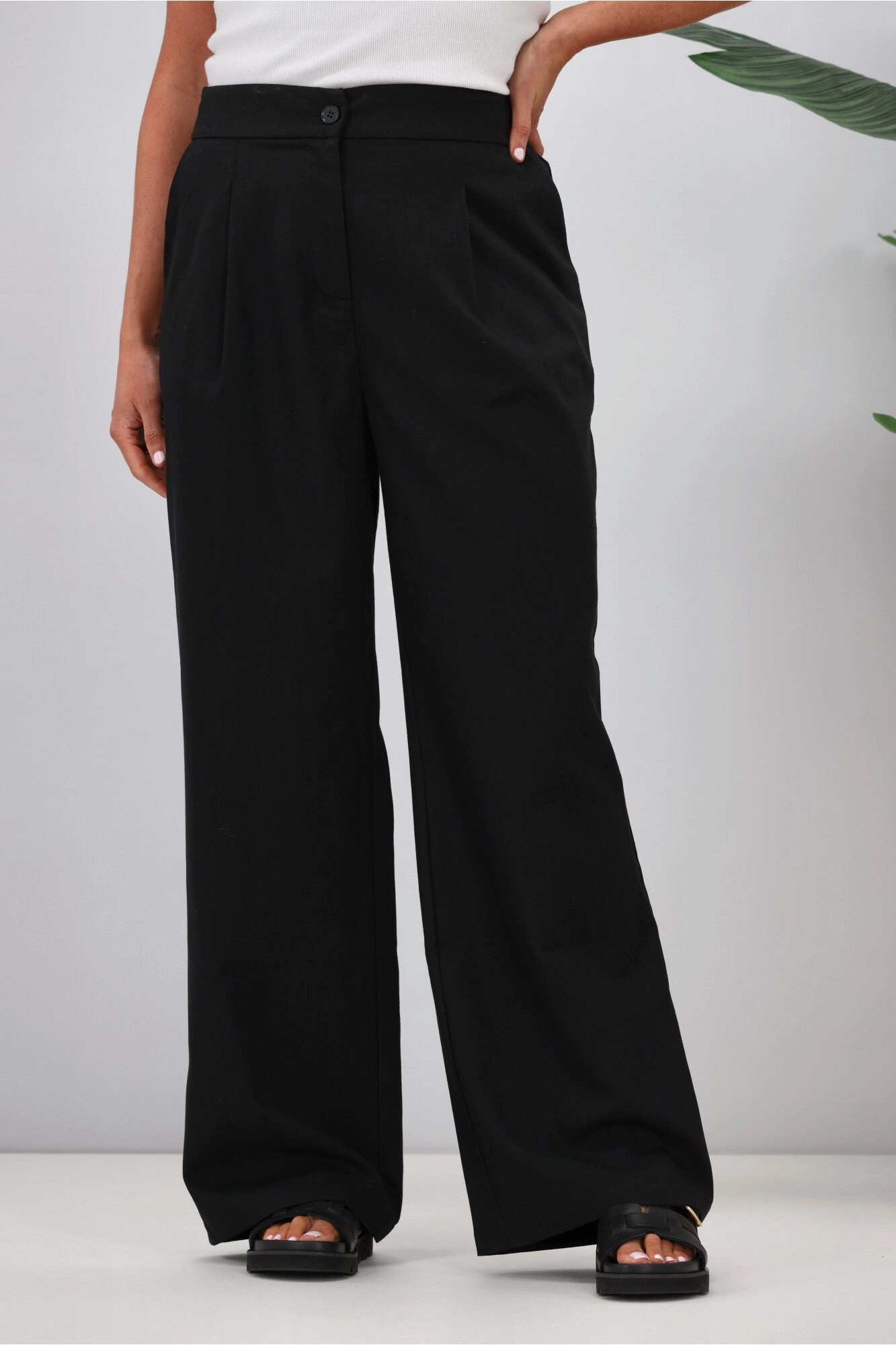 Shine On Label Zephyr Pants Black Airport Travel Unisex Style