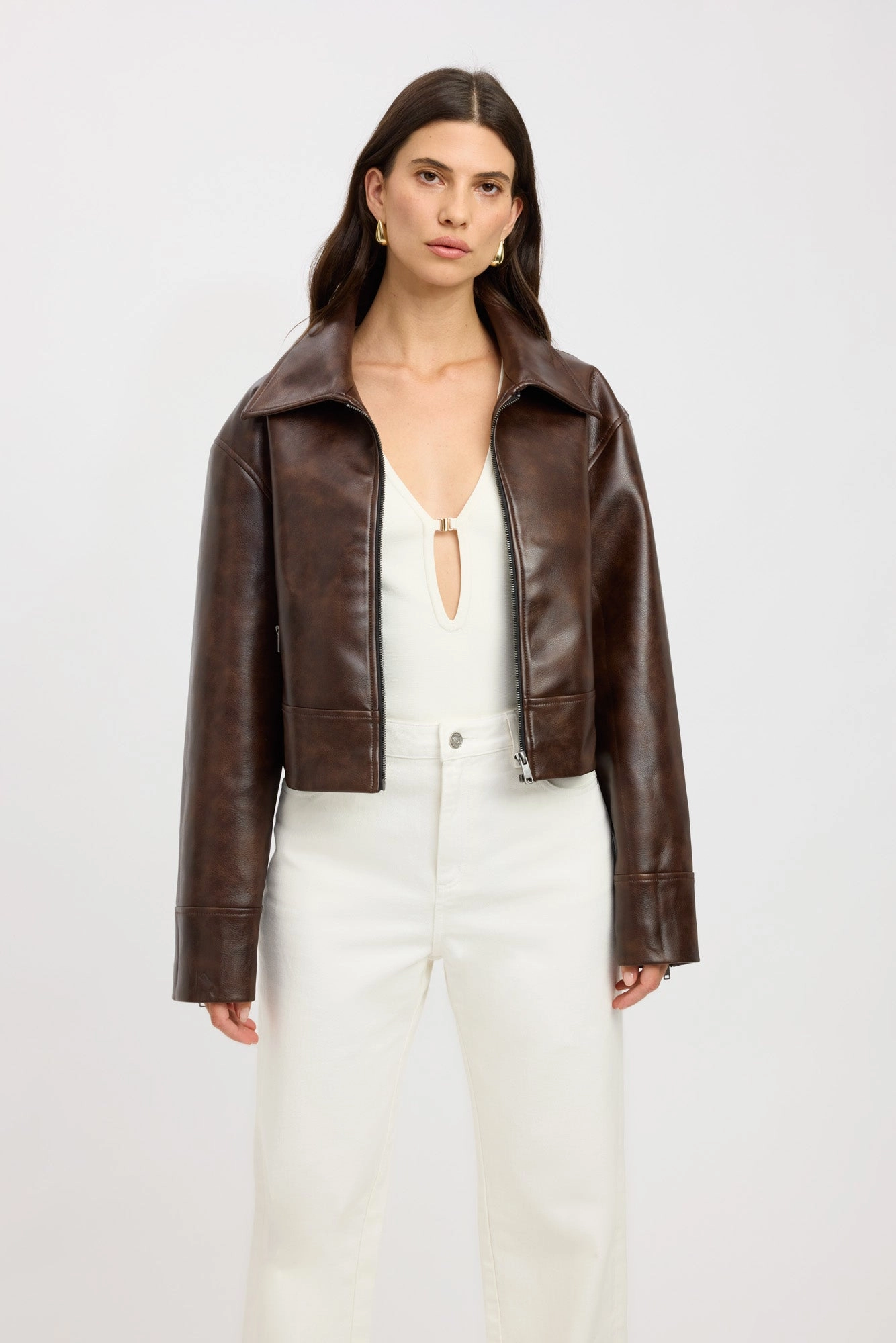 Thermal Reflective Lining Classic Casual Look Phoenix Distressed Jacket