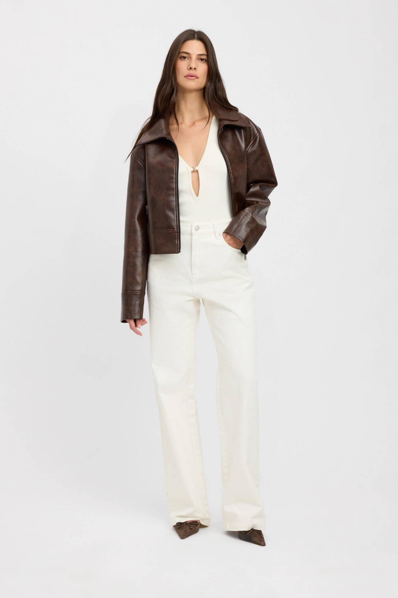 Phoenix Distressed Jacket Anti Pilling Surface Hypoallergenic Fibers