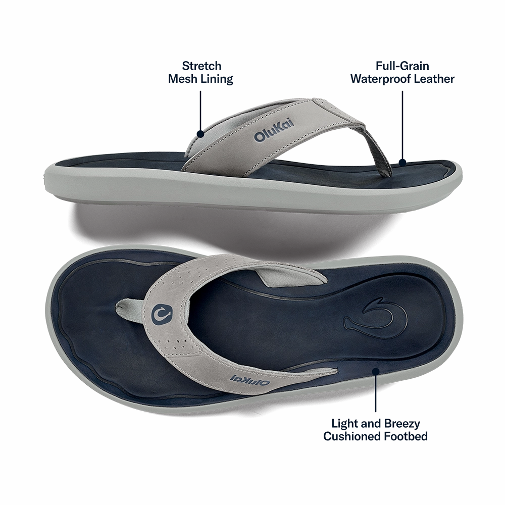 Summer Ease Casual Slip-ons Pili - Ash / Mood Indigo