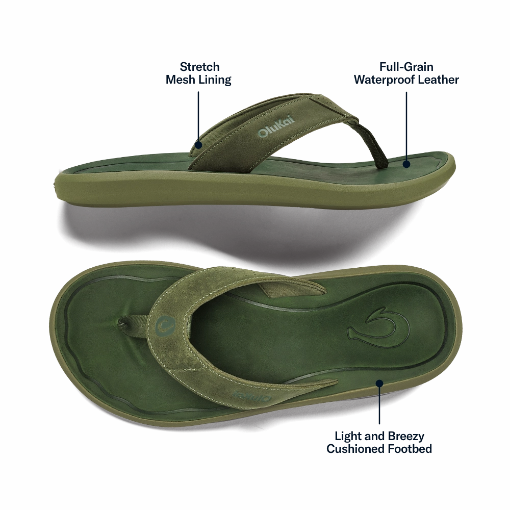Pili - Desert Moss / Deep Green Lightweight Footwear All-Purpose Footwear