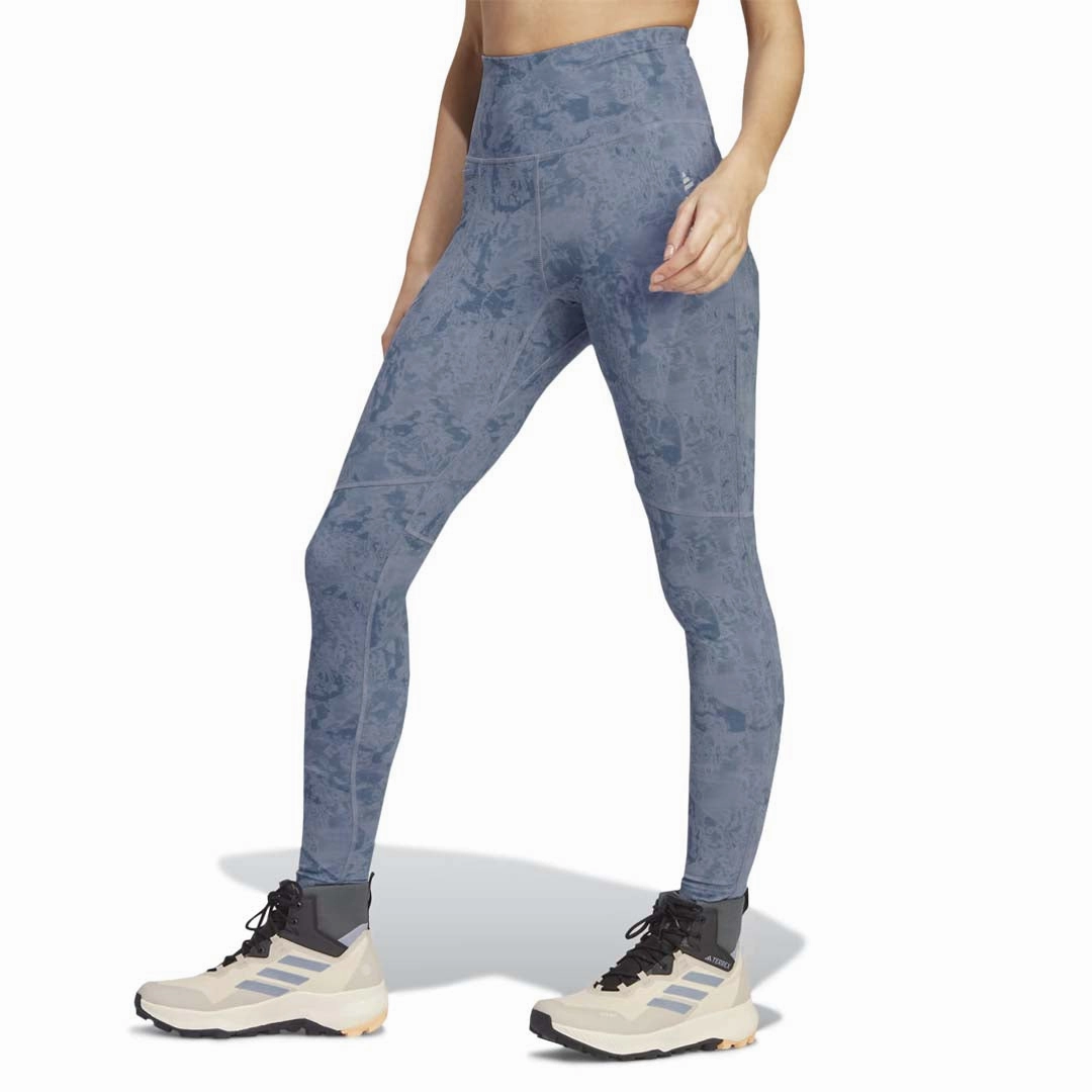 HiddenPockets adidas - Women's Terrex Multi Allover Print Leggings (HM4009)