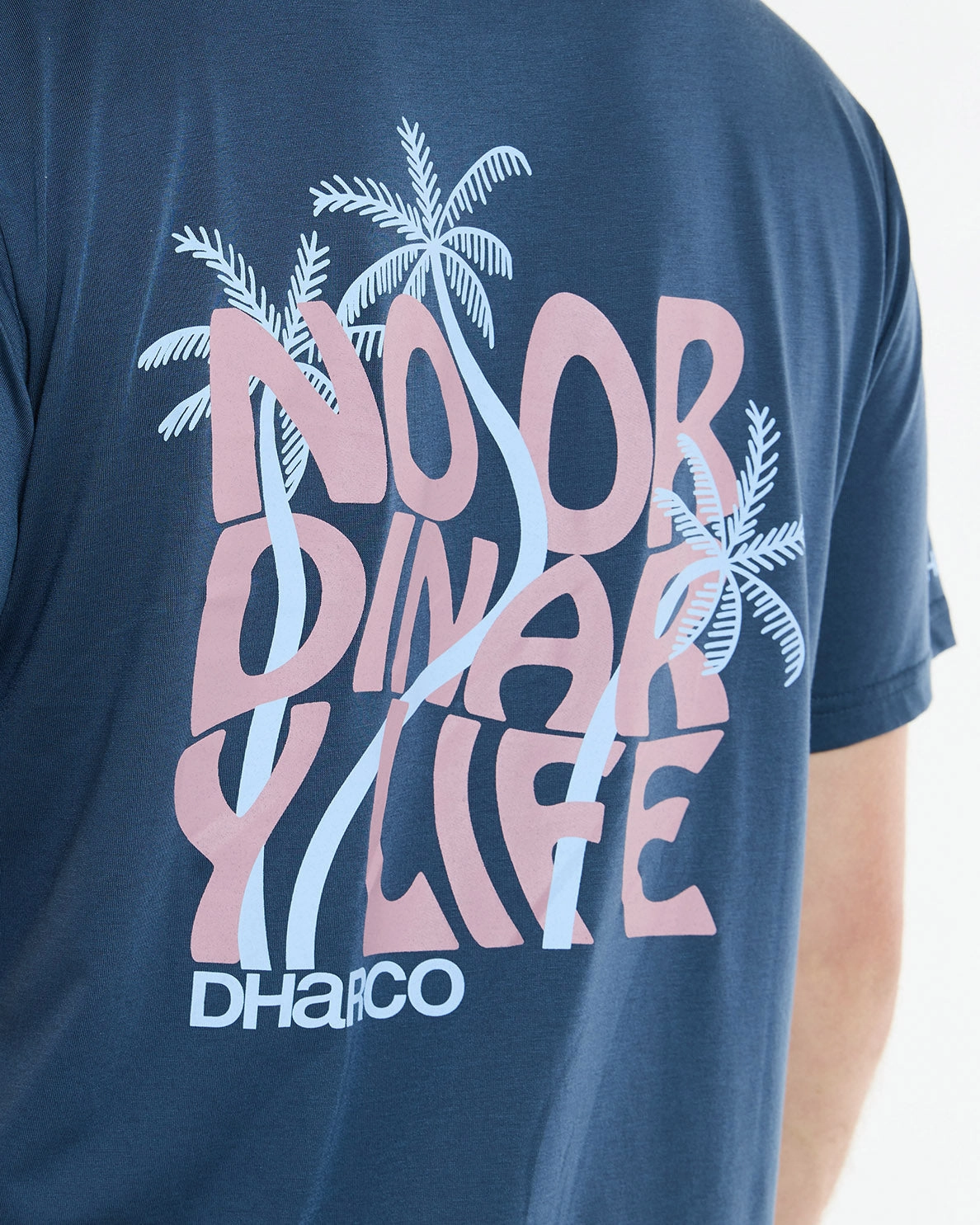 Vintage Wash Effect Mens Short Sleeve Tech Tee | Maverick