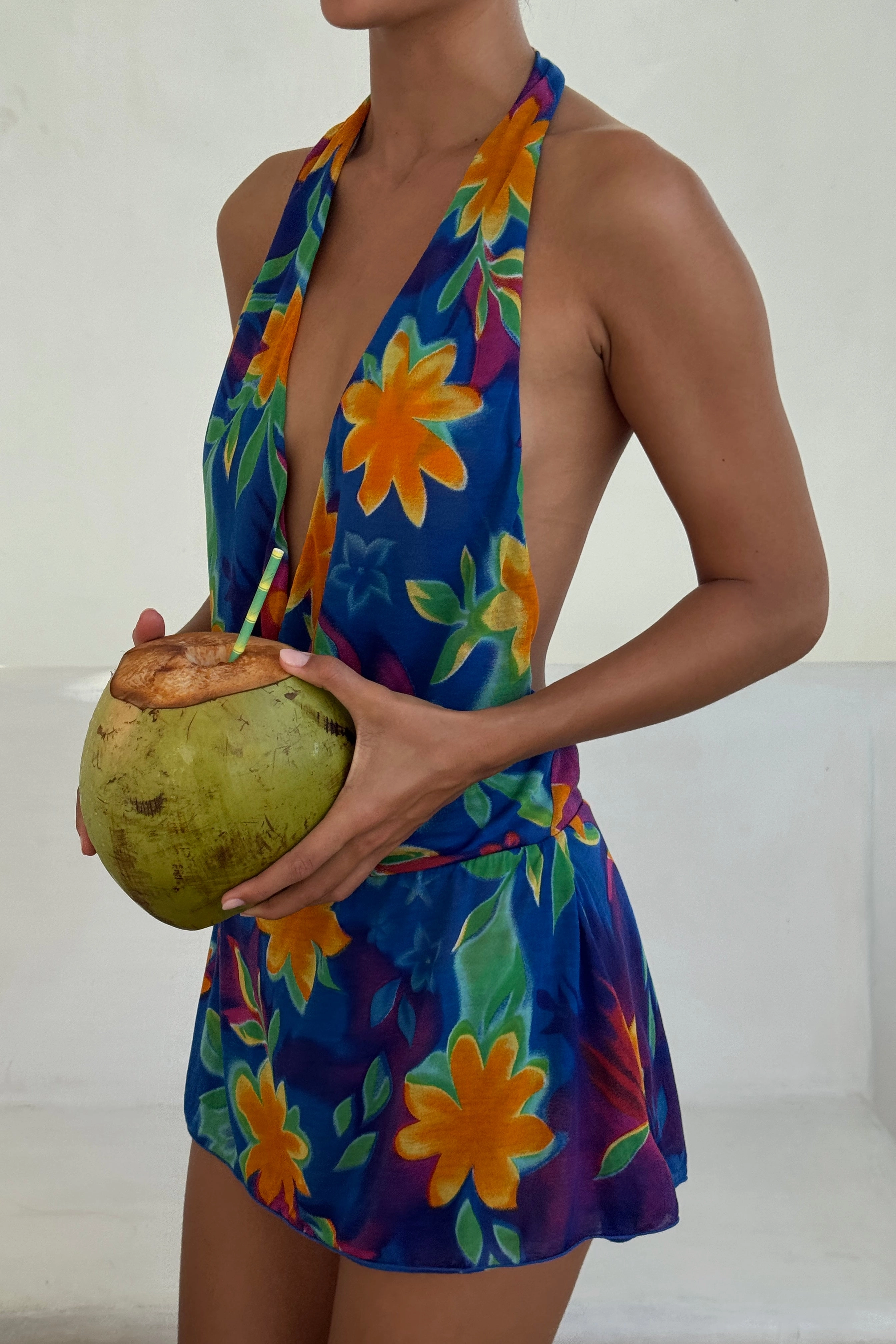 Minimalist Layering Sophisticated Waist Astra Mini Dress