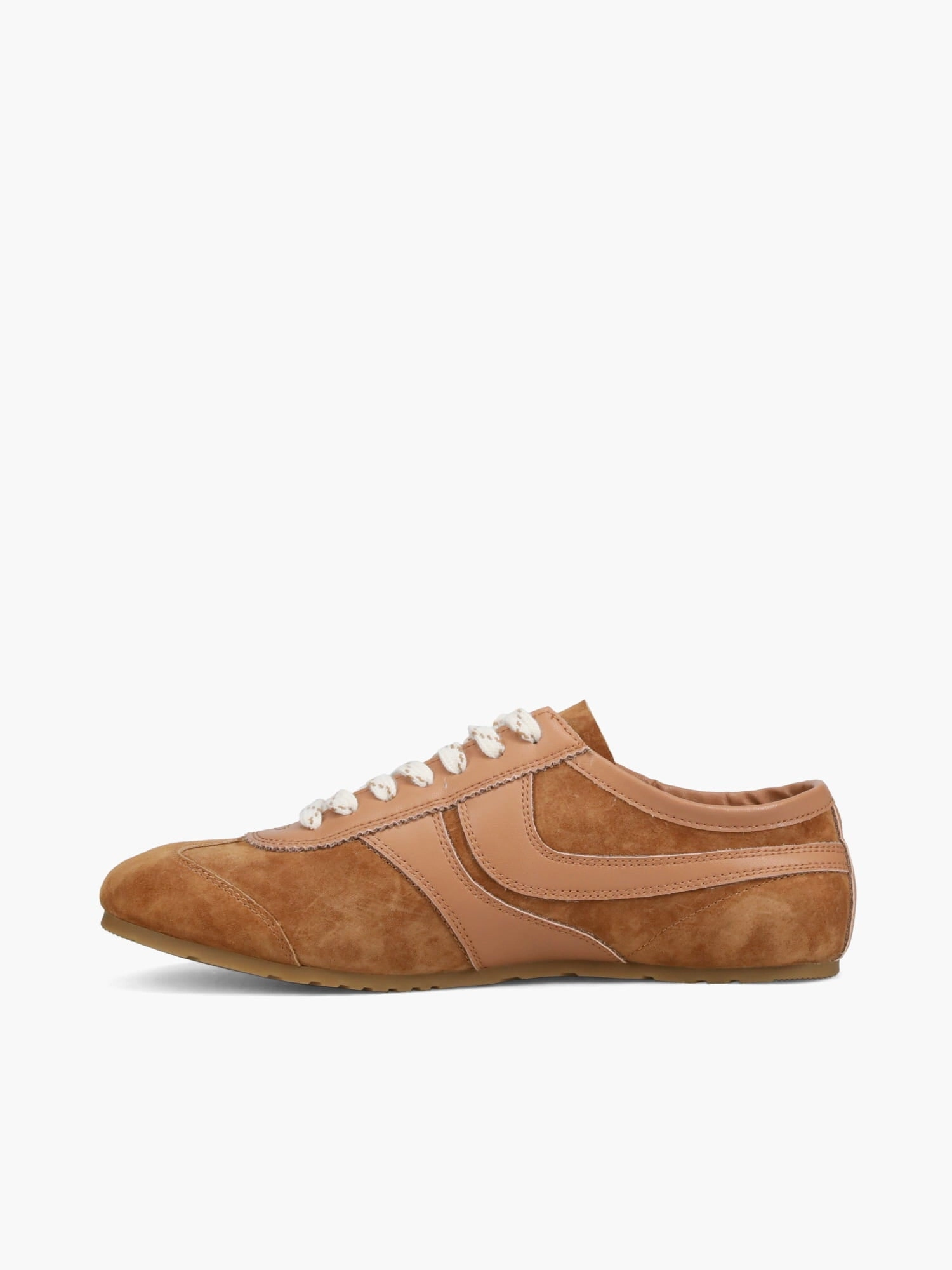 Abrasion Resistant Welding Triple Layer Mesh Becca Brown Cow Suede