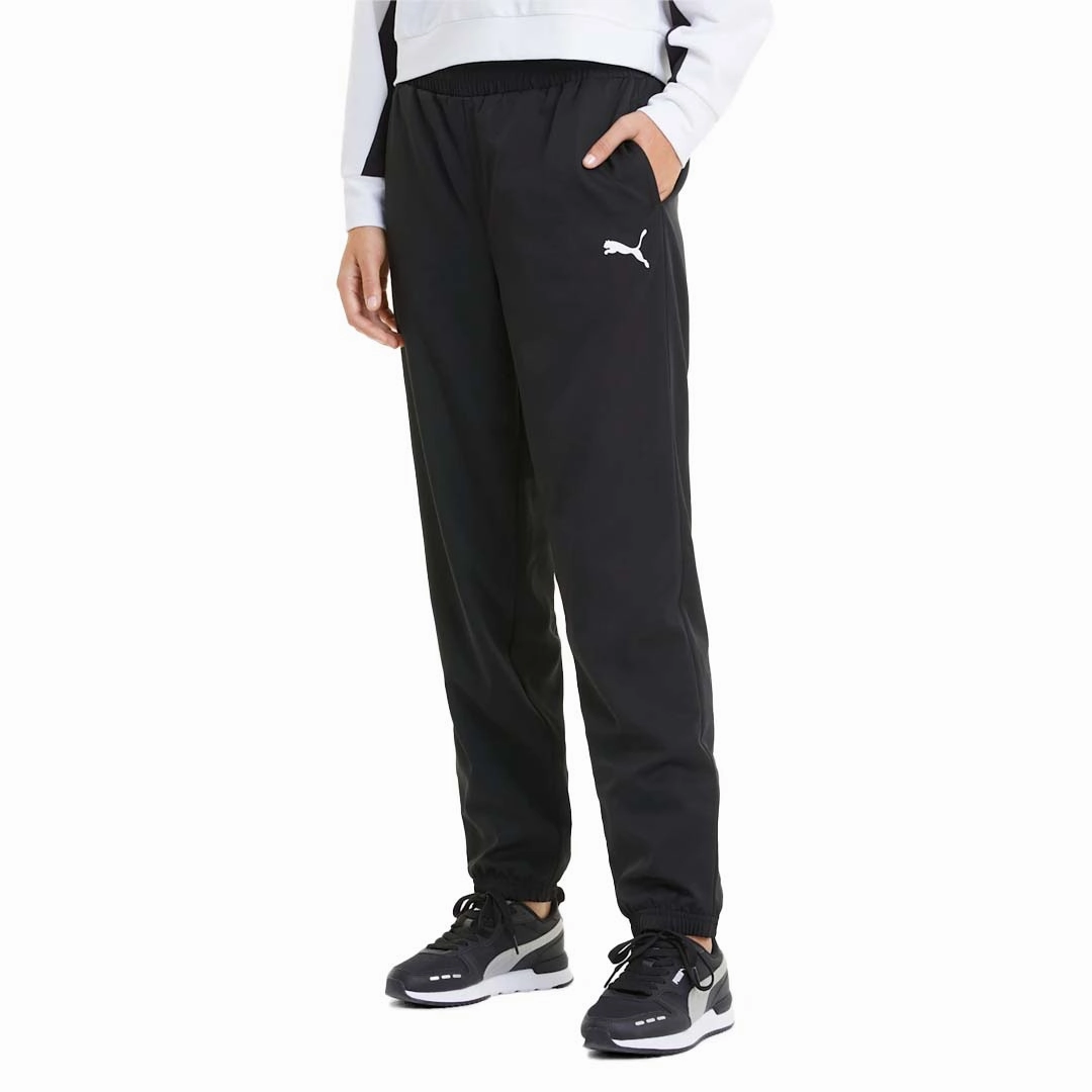 Puma - Women's Active Woven Pant (586863 01) Sweat Wicking Liner