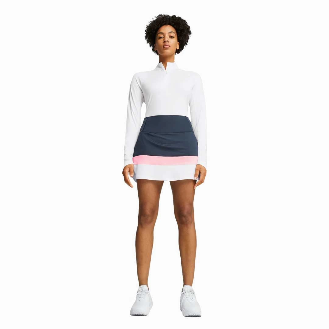 Timeless Comfort Puma - Women's PWRMESH Colorblock Skirt (622268 04)