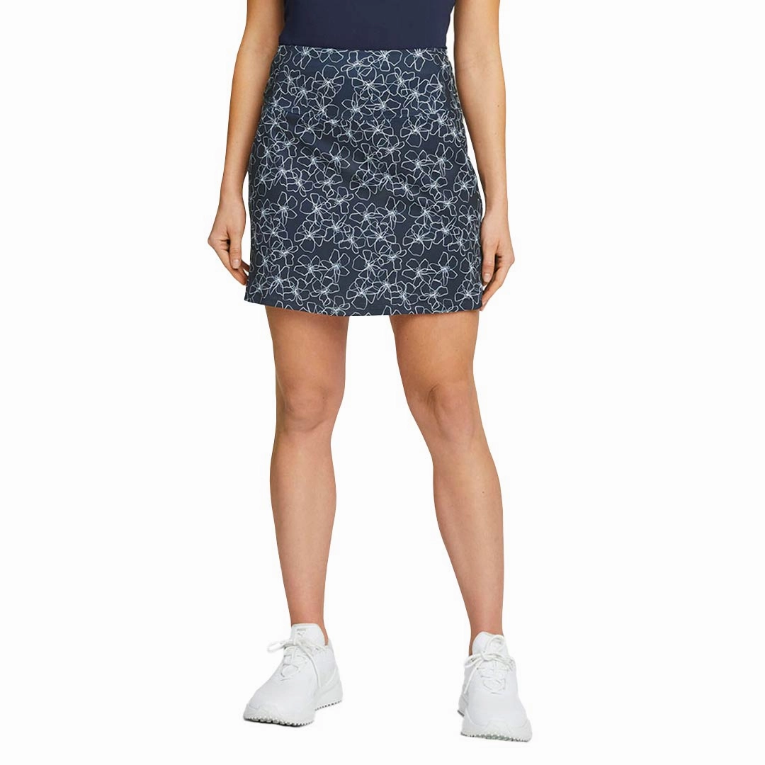Puma - Women's PWRMESH Island Flower Skirt (537507 01) Chilly Layering TaperedLeg