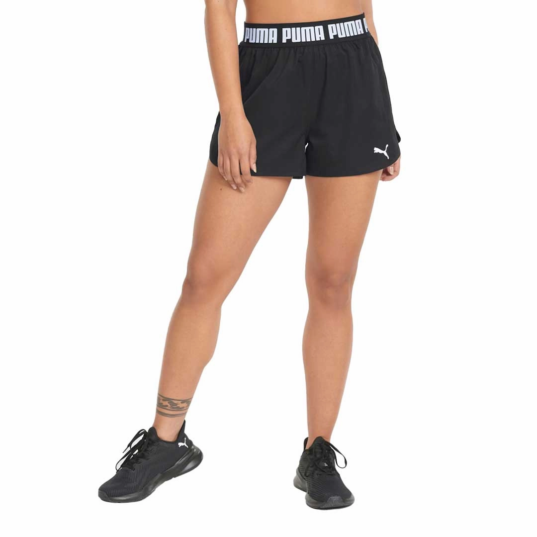 Layered Comfort Essential Layer Puma - Women's Train Strong Woven Shorts (521806 01)