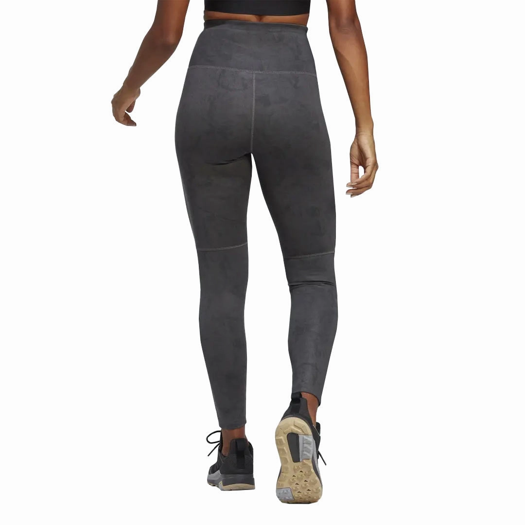 adidas - Women's Terrex Allover Print Leggings (HM4067) Chic Vibe Slim Look