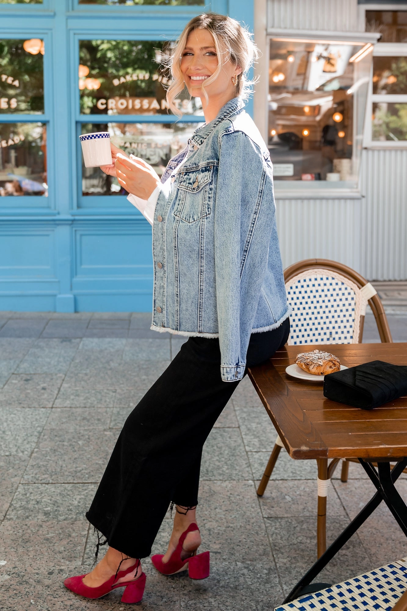 Devon Denim Jacket | Light Wash NoiseReduciting Fabric