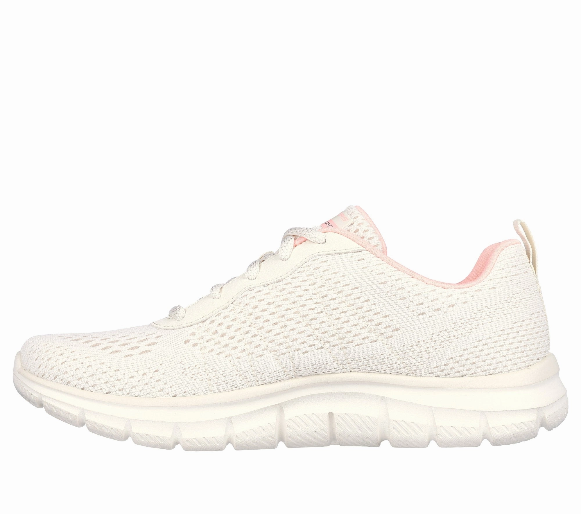 Track New Staple Sneaker | NATURAL/PINK | 150141 C1 Soft Glide
