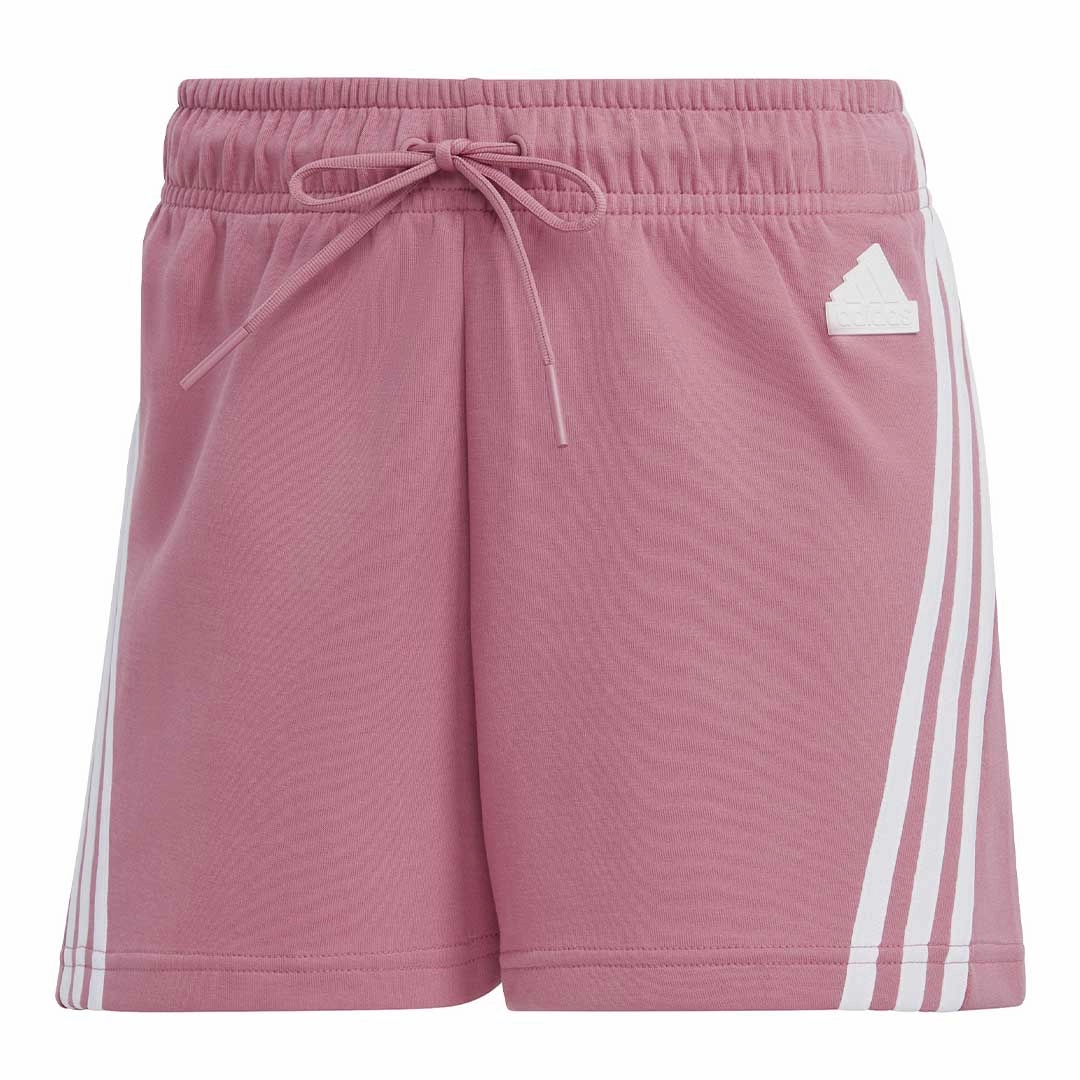 adidas - Women's Future Icons 3-Stripes Shorts (IC0522) Chilly Day Wear