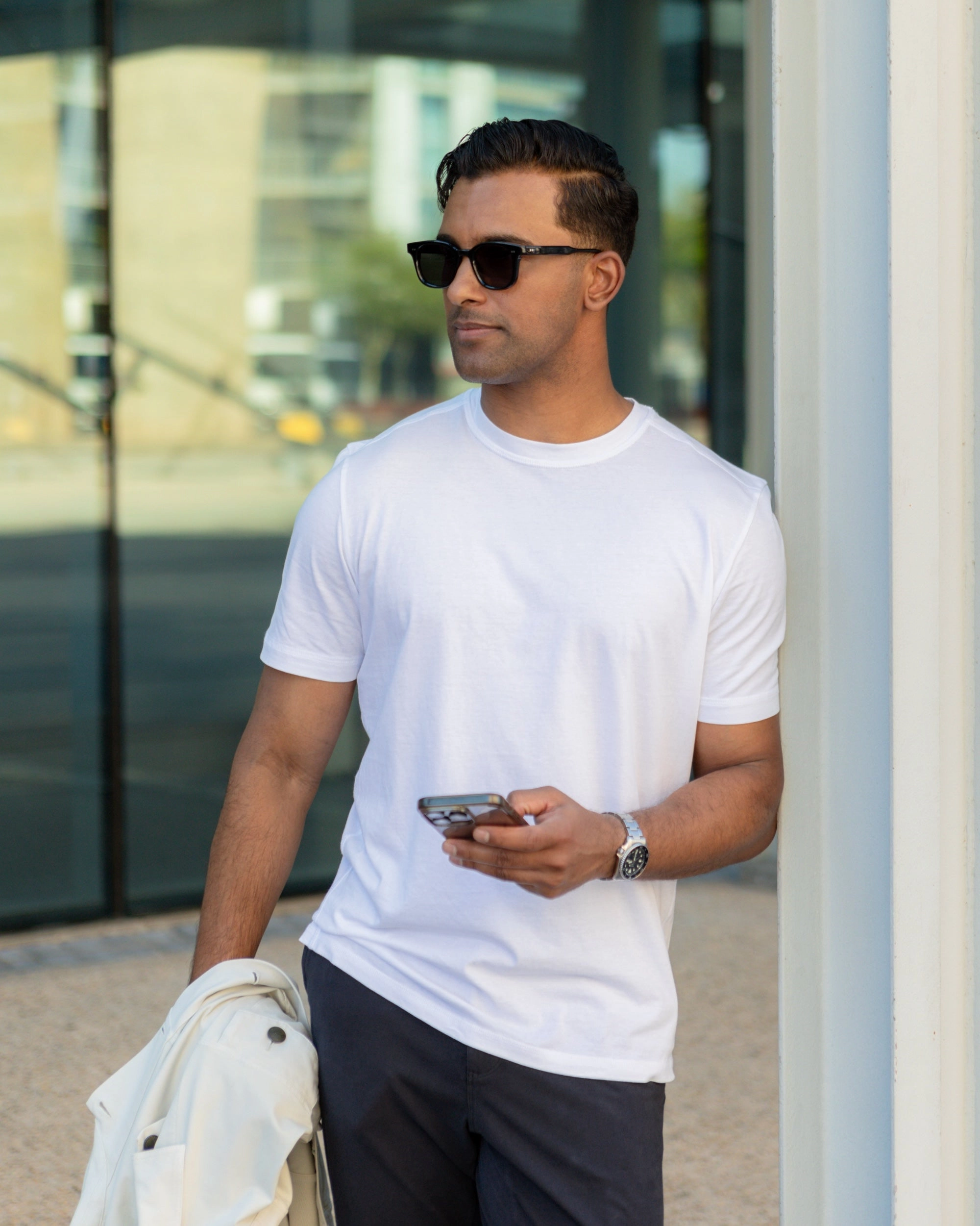 Quick Fit Wear Design Champion Crew Tee | Organic Cotton Jersey Limited Edition Breathable Stretch