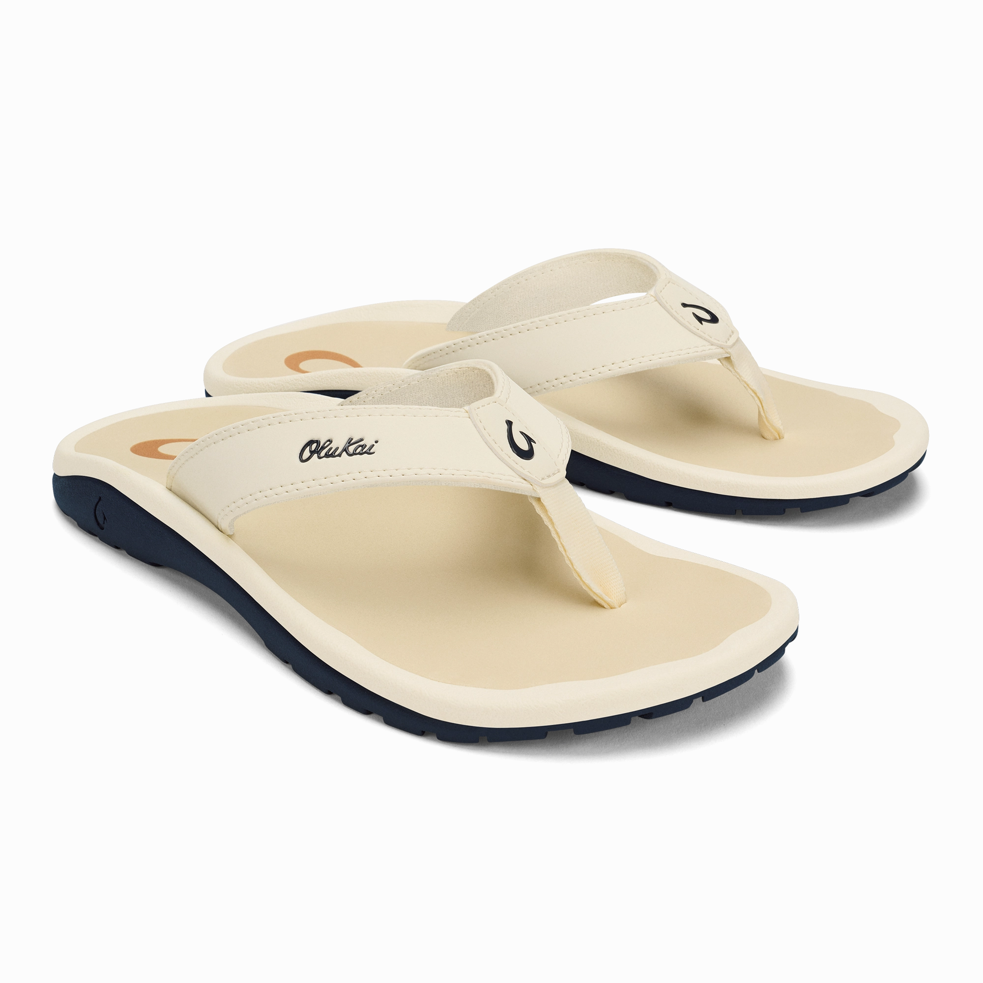 ??Ohana - White Sand / Deepest Depths Flexible Travel Sandals Urban Stroll