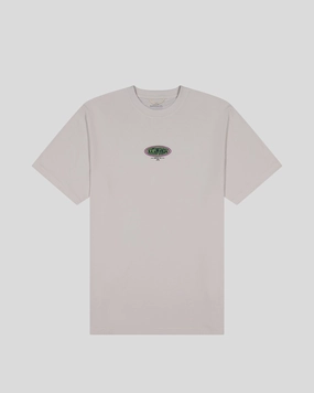 Men??s Retro Badge Organic Cotton T-Shirt - Shroom BioBased Fiber