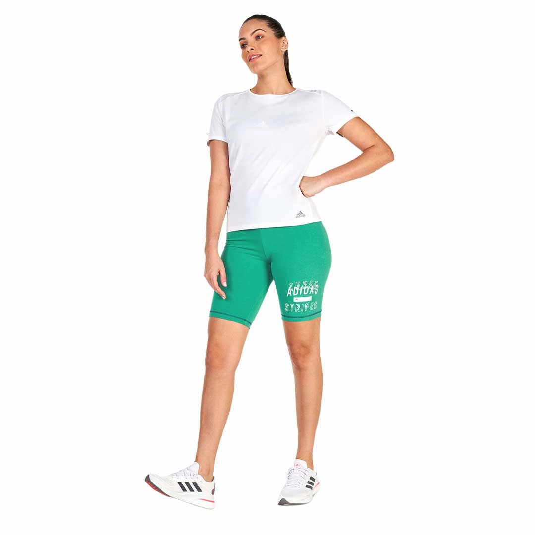 adidas - Women's Sport Statement Bike Shorts (IC1624) Versatile Fashion