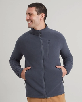 Men's Ridge 100 PrimaLoft Bio Fleece Jacket - Night Balanced Insulation