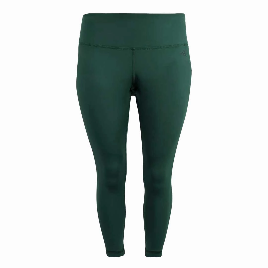 Body-Hugging Fit adidas - Women's Balance Yoga 7/8 Leggings (Plus Size) (HZ9080)