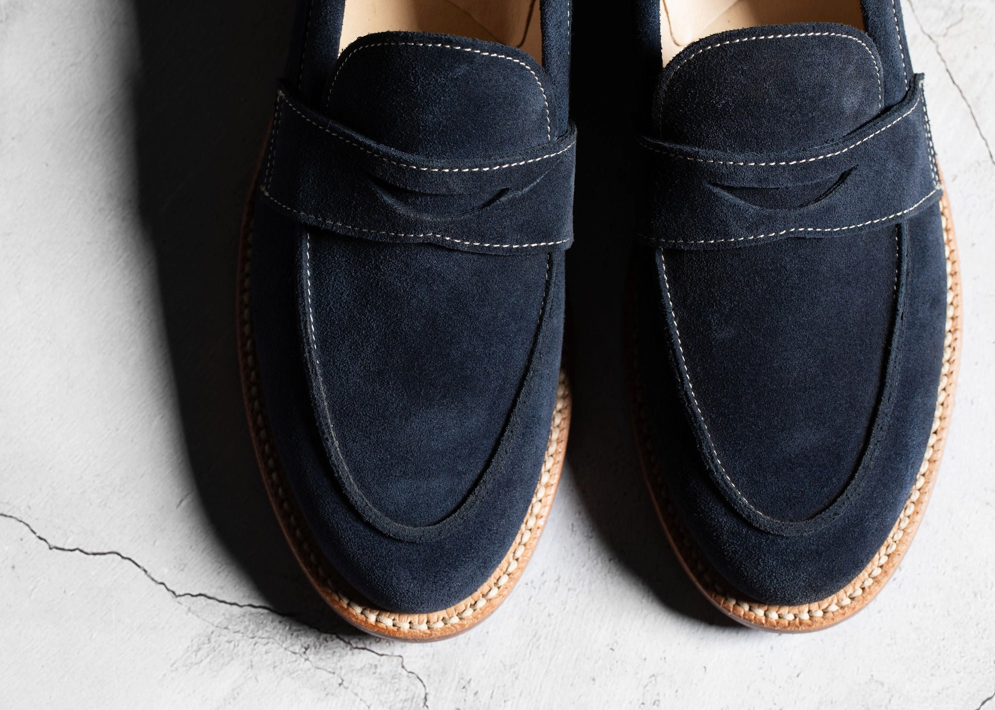 Elite Mode Urban Cool Clara Penny Loafer Midnight Suede