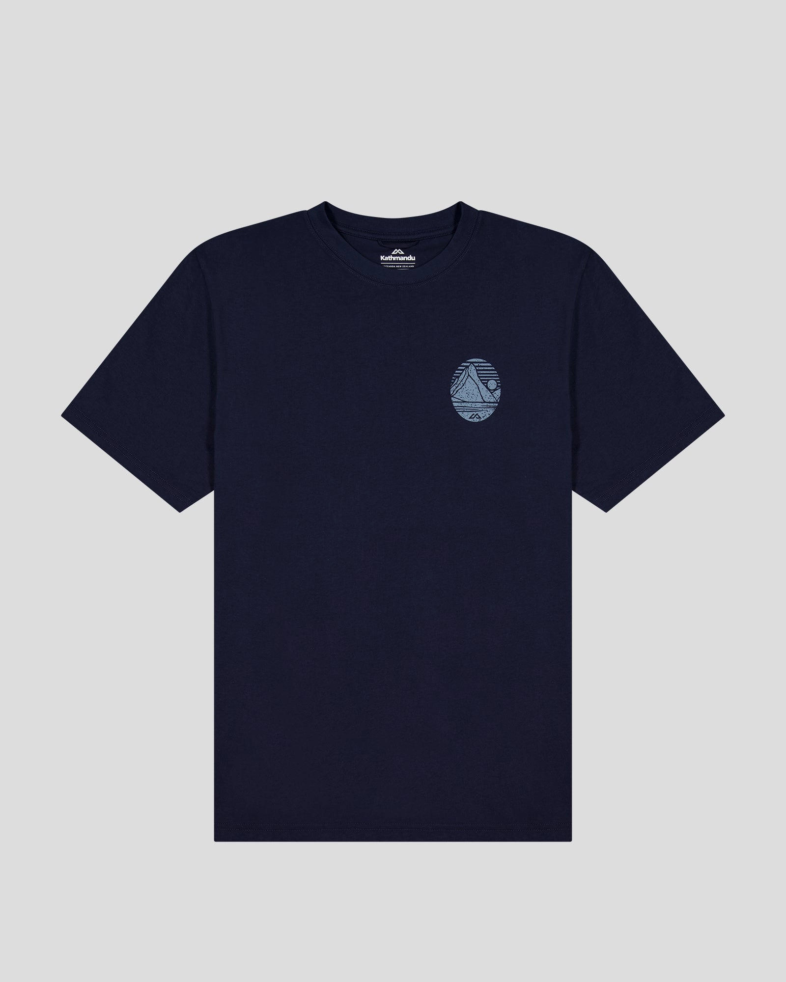 High Stretch Fabric Men??s Mitre Peak Organic Cotton T-Shirt - Pure Navy