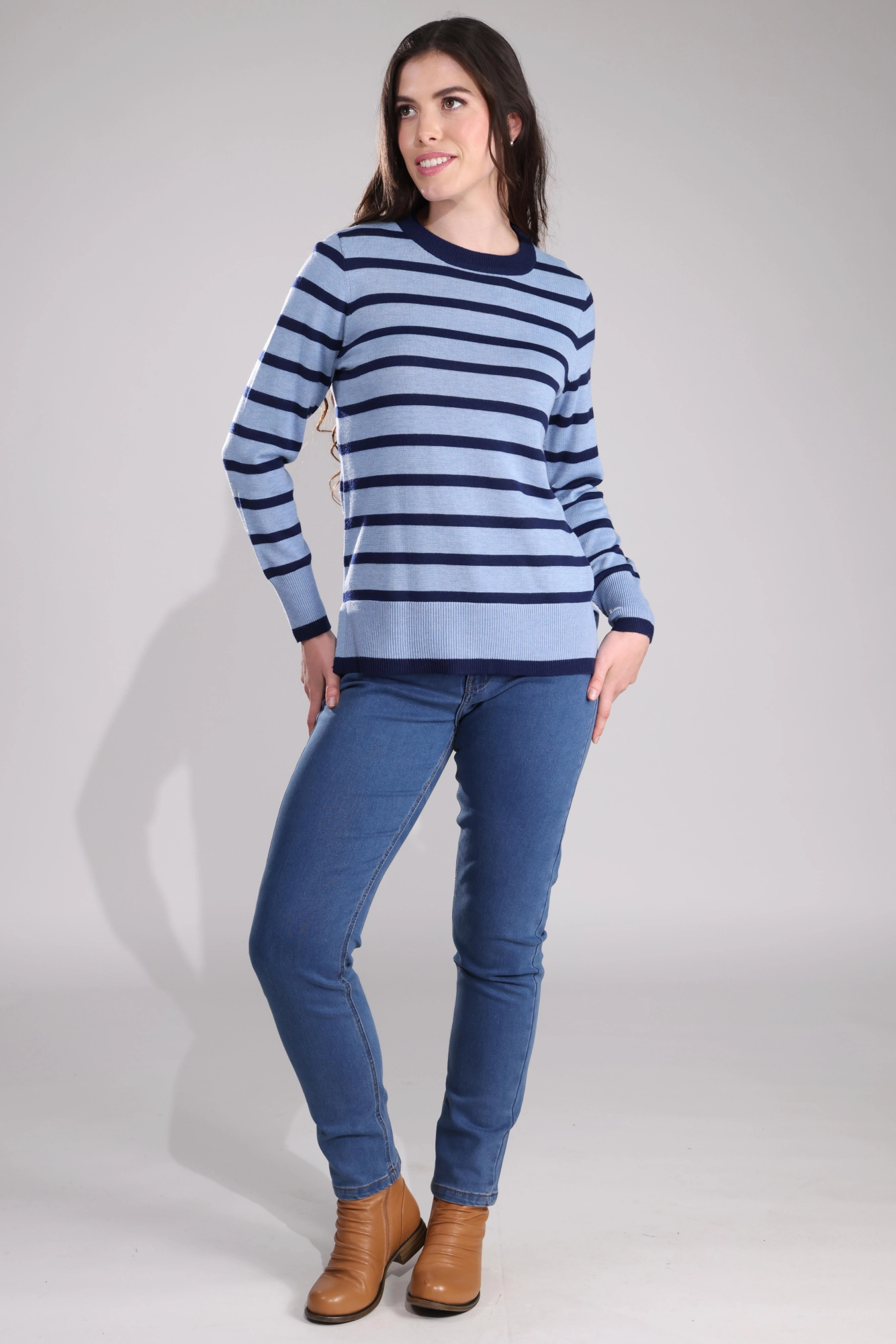 Classic Weekend Getaway Wrinkle Free Fabric Treatment Regular Jeans | DARK INDIGO | 0024B1