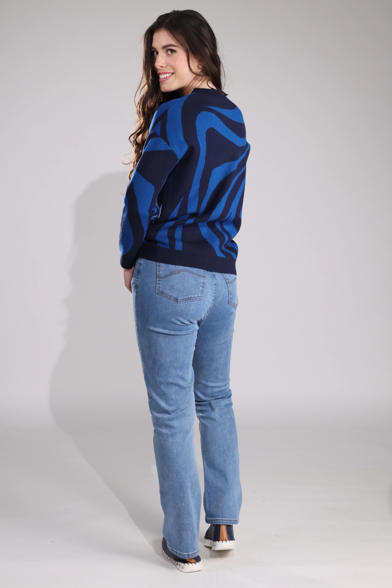 Regular Jeans | MID INDIGO | 0024B1 City Walk Smooth