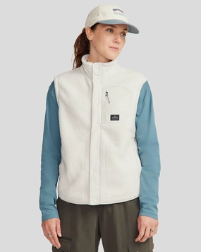 Non Restrictive Movement Cut Women's Co-Z High Pile Vest - Shroom