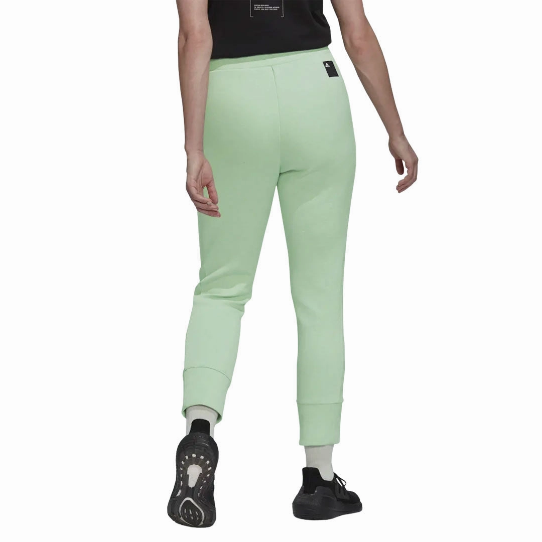 adidas - Women's Mission Victory Slim-Fit High Waisted Pant (HC8813) Fashionable Cut Dynamic Fit