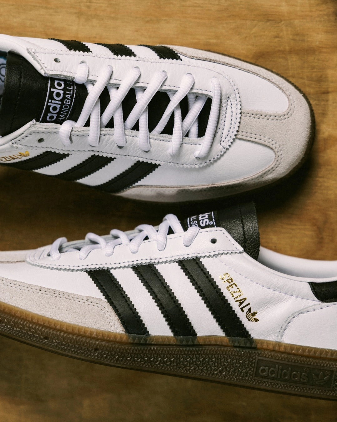 Handball Spezial White Black leather ClassicDesign